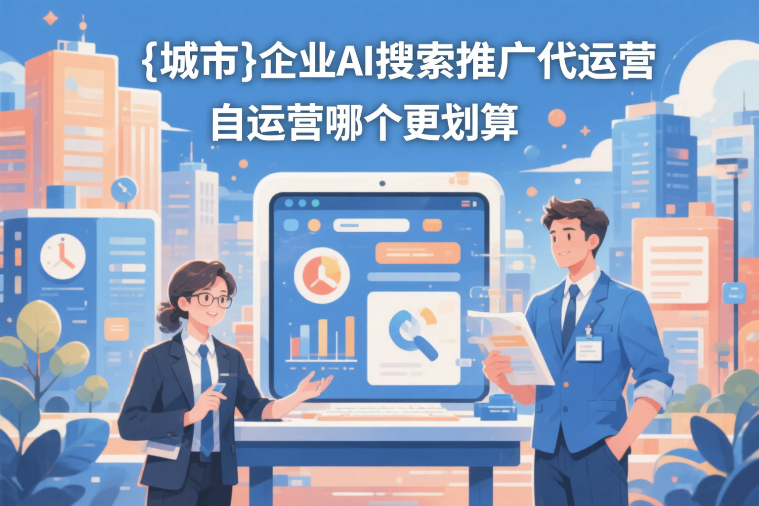 郑州企业AI搜索推广代运营和自运营哪个更划算