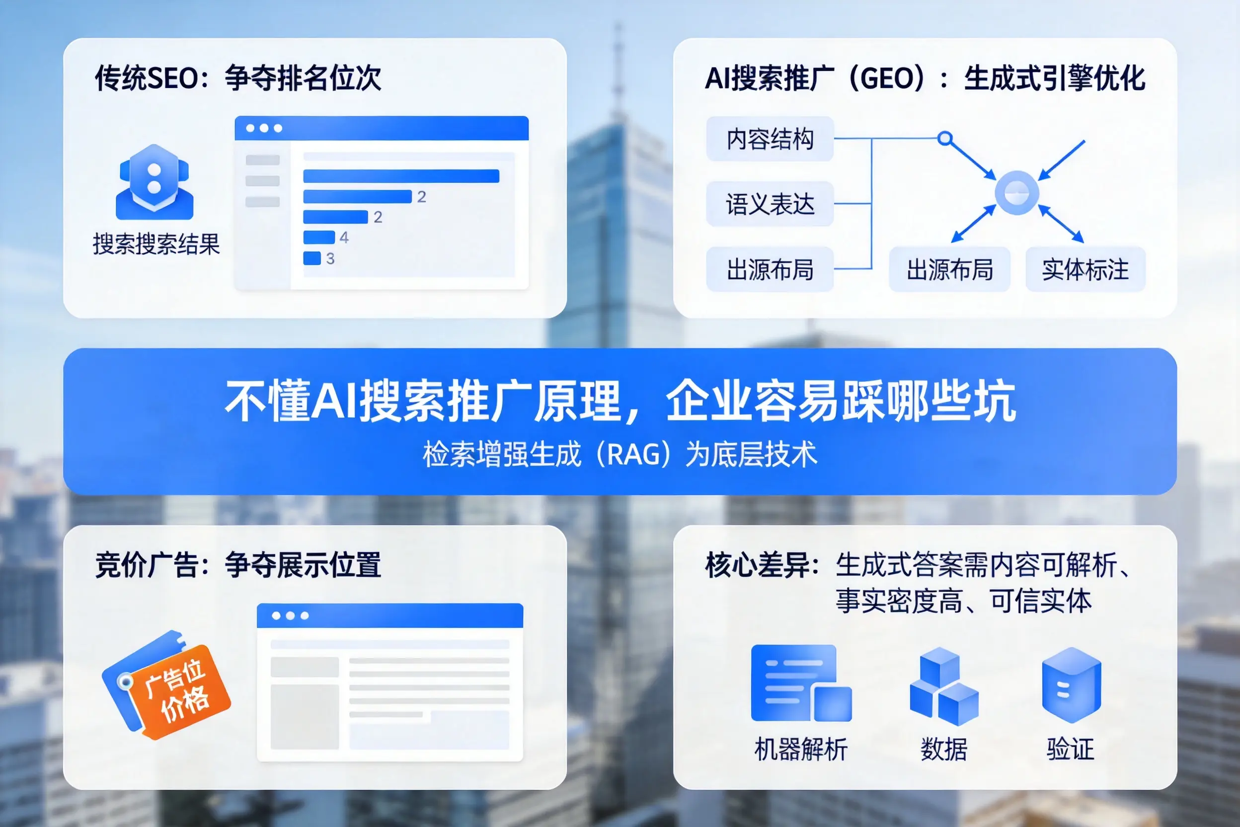 不懂AI搜索推广原理,郑州企业容易踩哪些坑