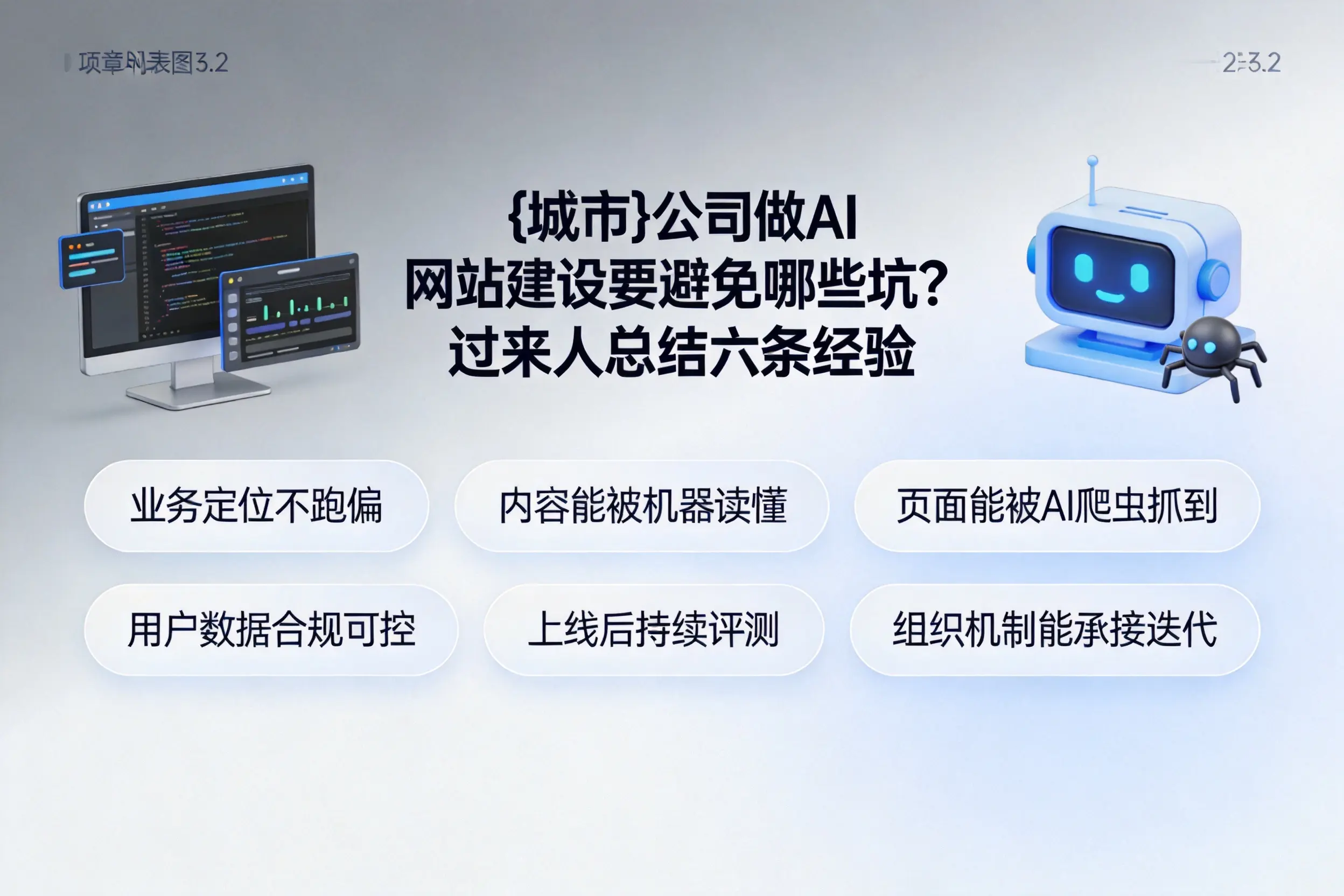 郑州公司做AI网站建设要避免哪些坑?过来人总结六条经验