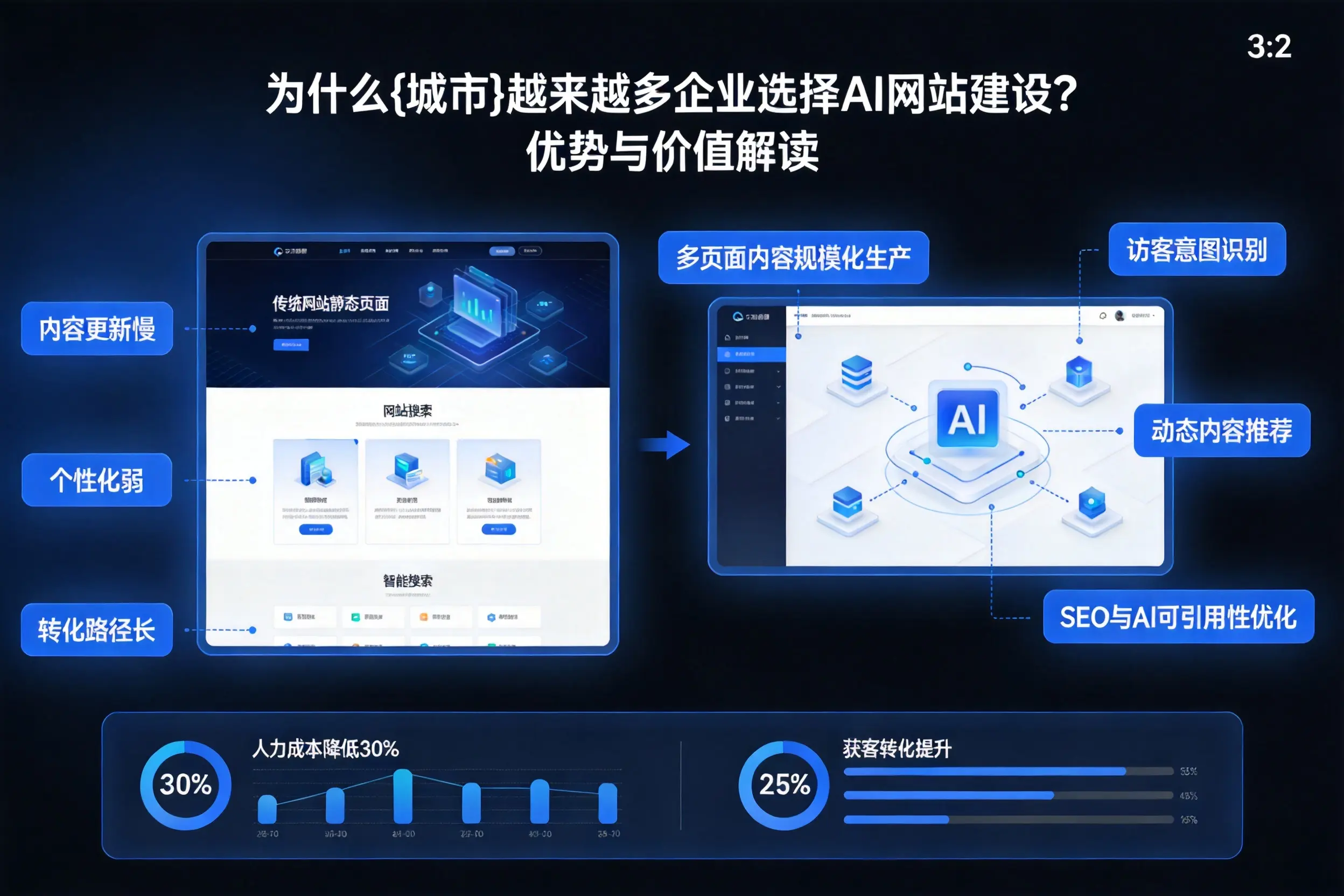 为什么郑州越来越多企业选择AI网站建设?优势与价值解读
