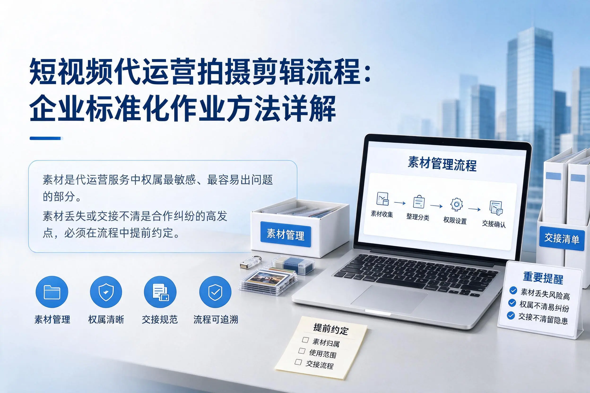 短视频代运营拍摄剪辑流程：郑州企业标准化作业方法详解