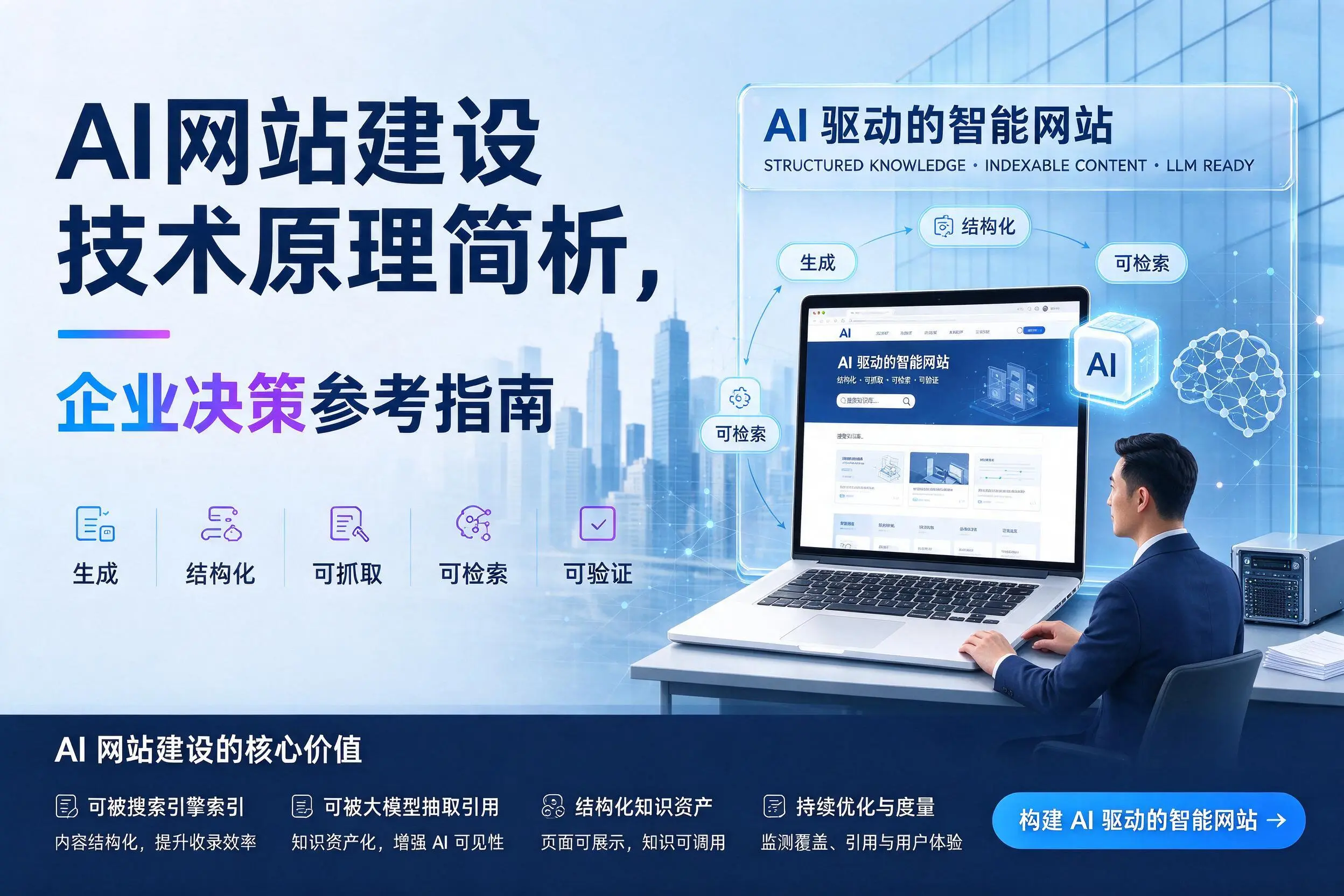 AI网站建设技术原理简析，郑州企业决策参考指南