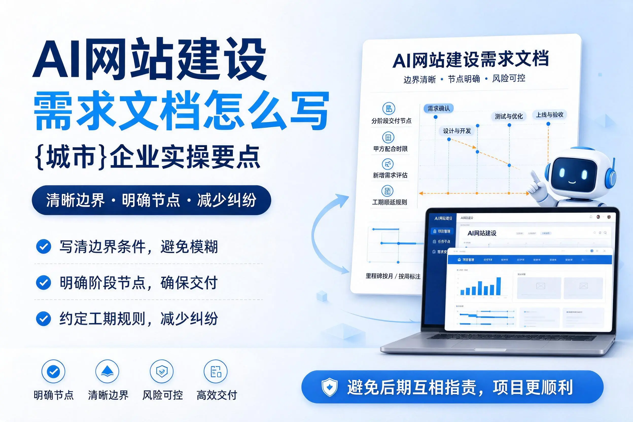 AI网站建设需求文档怎么写，郑州企业实操要点